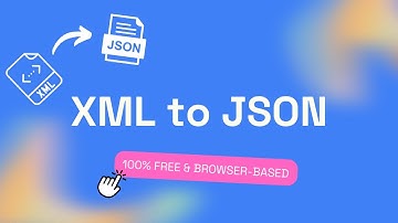 How to convert XML to JSON