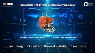 BES Fangshi Stone Tile Laying Robot