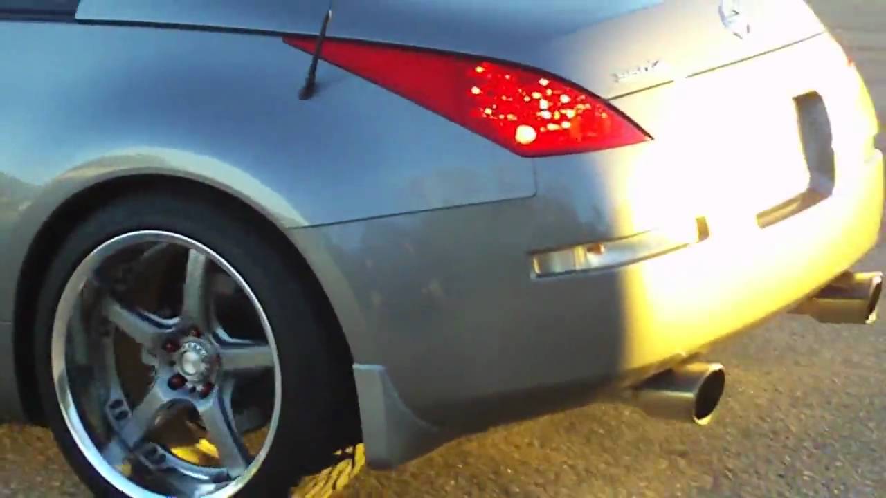 350Z Motordyne Exhaust YouTube