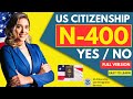 New US Citizenship Interview 2024 | N400 YES NO - 50 Have you ever Questions | Full Word Definitions