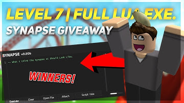 FULL LUA EXE | LEVEL 7 | GIVEAWAY - SYNAPSE COPY | DID YOU WIN? (Apr 23)