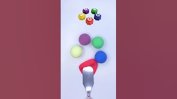 Mixing Colors Squid Game clay #colors #squidgame2 #asmr #satisfying