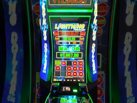 TRIPLE MAJOR On Lightning KUNG FU MASTER 2 50 On 5ct Denom Shorts Casino Jackpot Winning 