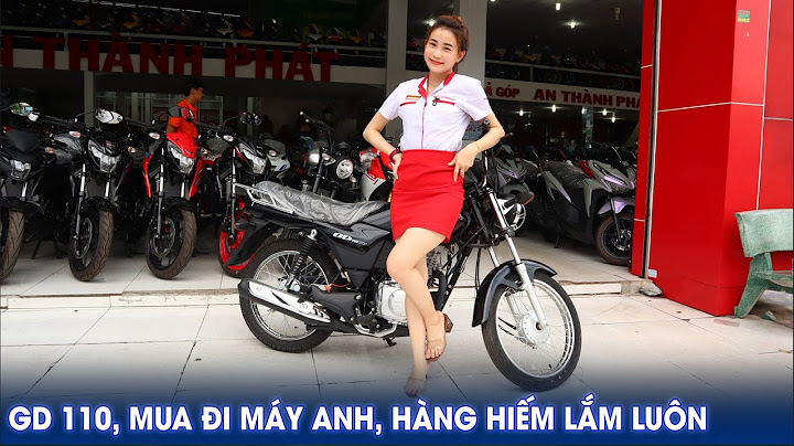 Đánh giá suzuki gd110 sang thanh da