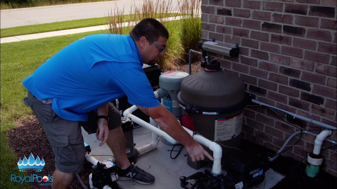 Inground Swimming Pool Equipment Pad Overview YouTube