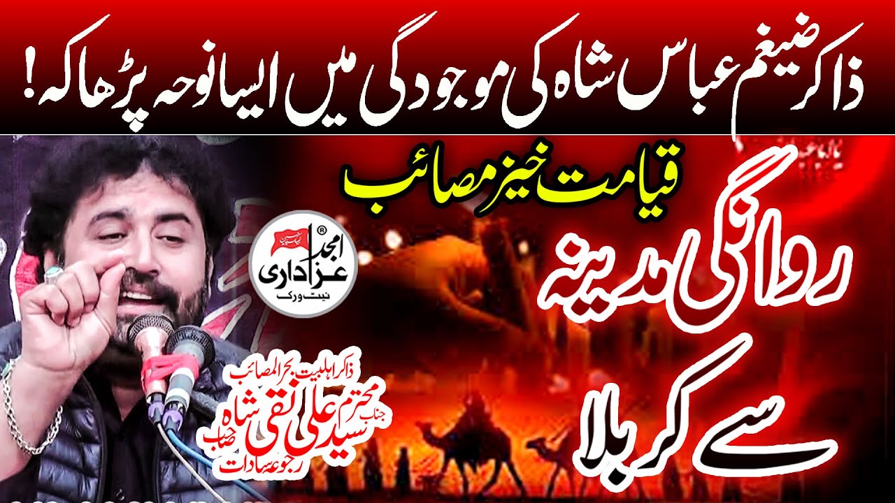 Zakir Syed Ali Naqi shah | Noha aur masaib | 2026