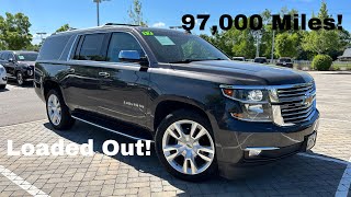 2017 Chevrolet Suburban Premier 5.3 POV Test Drive & 97,000 Mile Review (20152020)