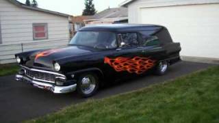 56 Ford Burnout