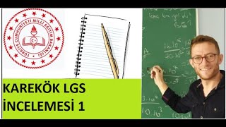 Köklü Sayı Örnek Sorular