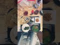 #飯テロ朝食編#breakfast#short★飯テロ朝食は、麦ご飯、なす・オクラの天ぷら、めかぶ、じゃがいも・玉ねぎ・葉ネギの味噌汁、新生姜の醬油漬け、ルイボスティー!(20231013-1)