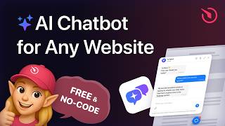How to Add AI Chatbot to Any Website [FREE]