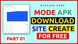 How To Make Mode APK Website For Blogger | How To Earn Money On Blogger 2023 | Blogger Earn screenshot 5