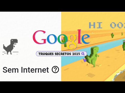 5 JOGOS ESCONDIDOS NO GOOGLE (2023) 