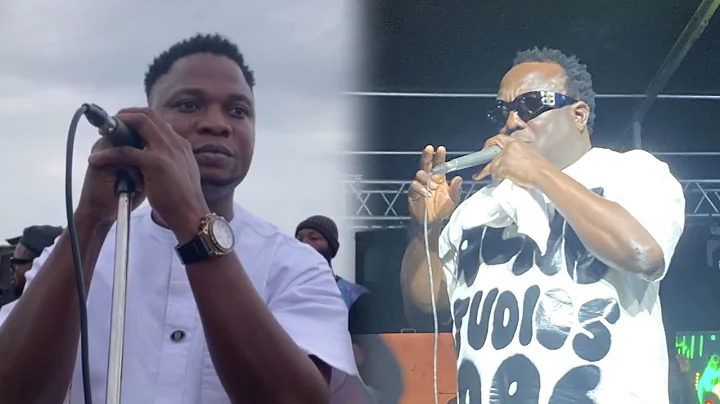 ALANI MESSIAH PRAISE KING SAHEED OSUPA AND GAVE HIM NEW ANTHEM ON STAGE AT ISEYIN