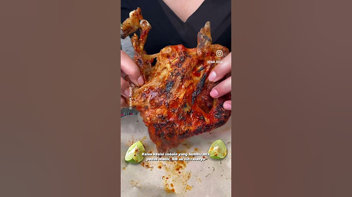 Ternyata Ayam Taliwang Bukan Ayam Goreng