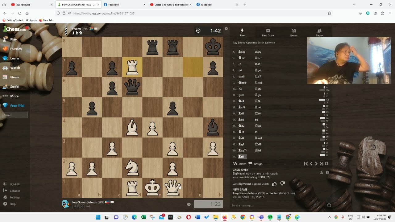 Ruy Lopez: 93.5% Missed This Move On Lichess in 2023