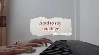 Bae Jin Young(배진영)-Hard to Say Goodbye (끝을 받아들이기가 어려워) 피아노 커버 [Piano Cover]