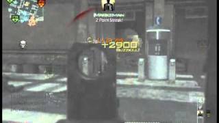 Modern Warfare 3 triple kill Mg36