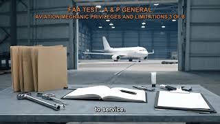 FAA TEST-A&P GENERAL-AVIATION MECHANIC PRIVILEGES&LIMITATIONS Q8528,Q8529,Q8530,Q8530-1,Q8530-2(3-8)