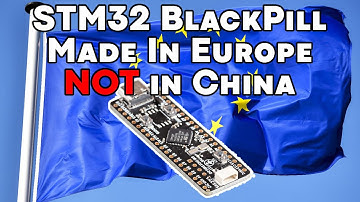 STM32 BlackPill with a Cortex-M4 CPU made in Europe, not in China