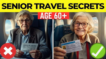 12 Senior Travel Secrets Airlines Actually Don