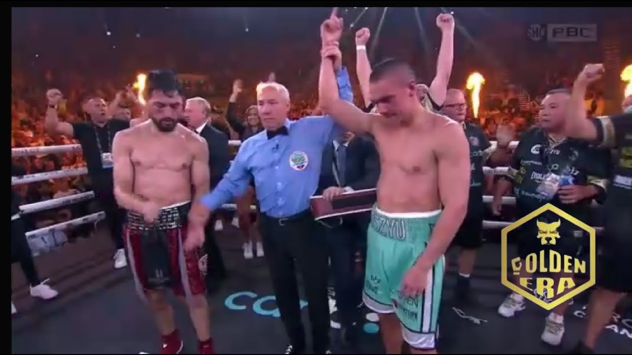 Tim Tszyu gana a Brian Mendoza via UD en una pelea de dos mitades YouTube