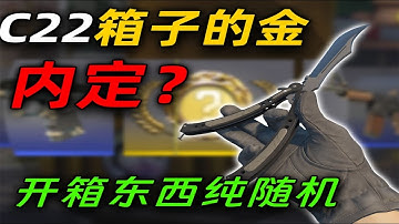 CS2箱子出金是不是内定的？多少箱可以出金？雷恩答疑