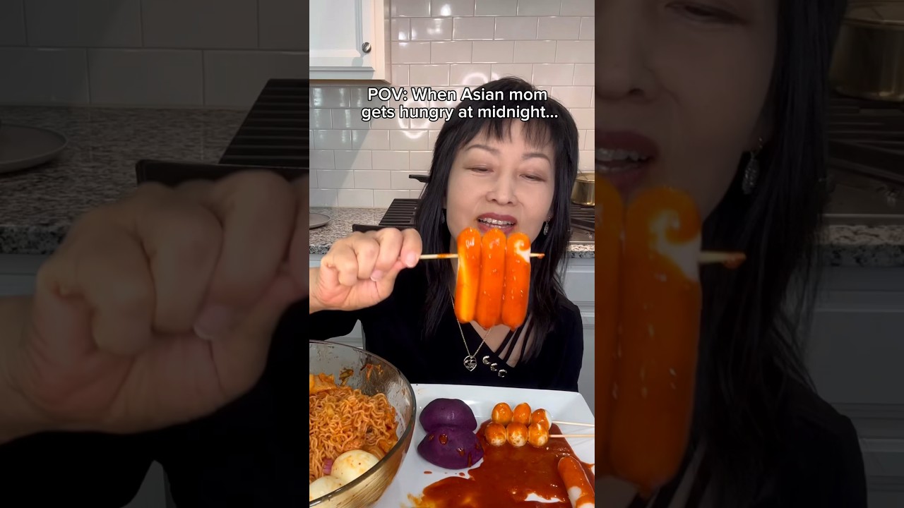 POV: When Asian mom gets hungry at midnight… 