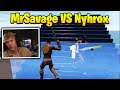 MrSavage VS Nyhrox 1v1 Buildfights