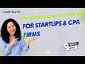 Outsourcing Accounting for Startups and CPA Firms Video