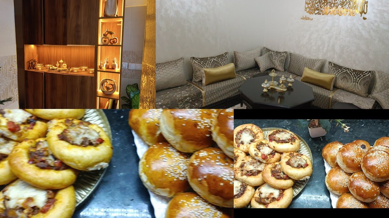 شاركت معاكم صالوني الجديد ومانساوش روتين المطبخ و الشهيوات