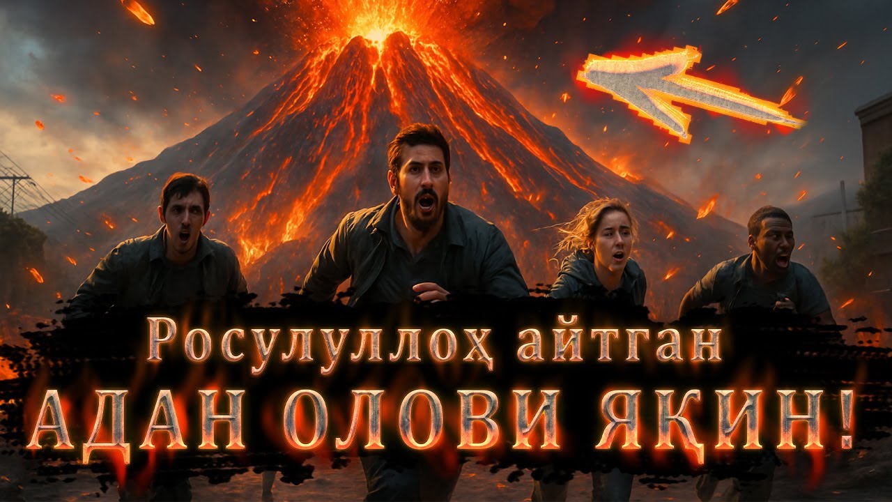 Dunyoning so'nggi davrida adandan chiqadigan olov