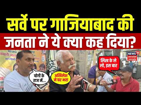 News18 UP Mega Survey: सर्वे में CM Yogi का जलवा, क्या बोली Ghaziabad की जनता? | Public Reaction