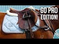 GROOM, TACK UP + RIDE WITH ME | GoPro show jumping edition