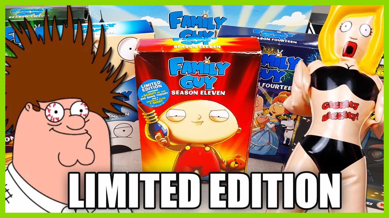 EVEN MORE FAMILY GUY LIMITED EDITION DVDs! | Collection Overview
