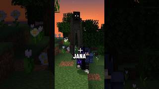 Never go in this forest in Minecraft!😱 #minecraft #minecraftmemes