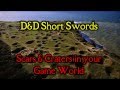 From Normandy: Scars &amp; Craters in your Game World  - D&amp;D Short Swords - DM tips and inspiration