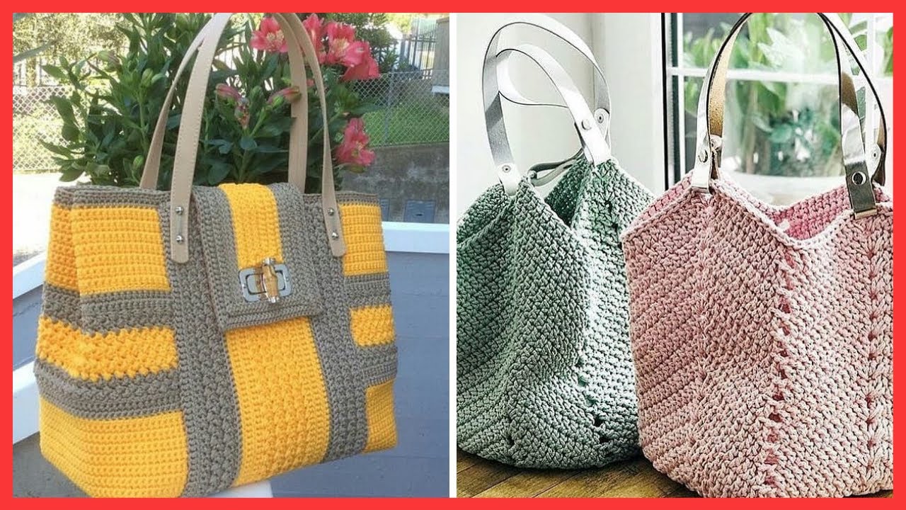 Bolsa de Crochê Para Inspiração