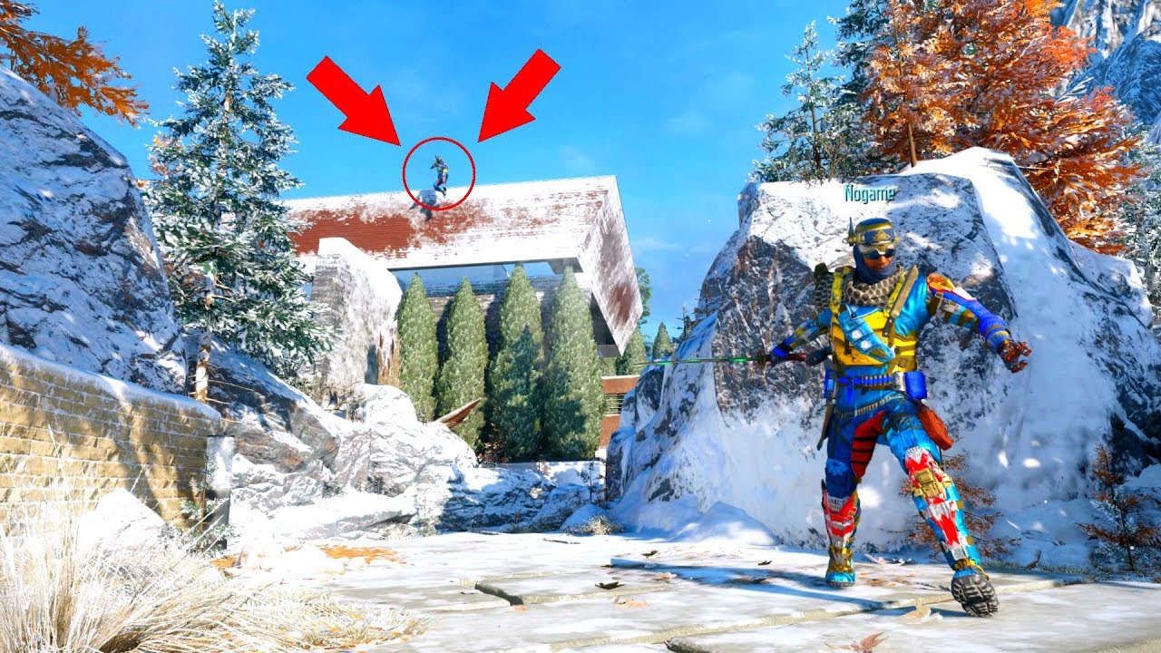 I DIDN'T SEE HIM IN A GLITCH SPOT ON TOP THE ROOF!! HIDE N' SEEK ON ...