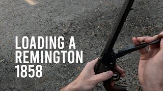 Loading A Remington 1858