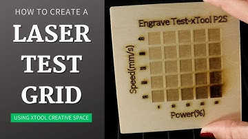 Create a Laser Test Grid in XCS to Find the Perfect Settings