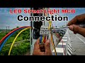 LED Street Light MCB Connection 