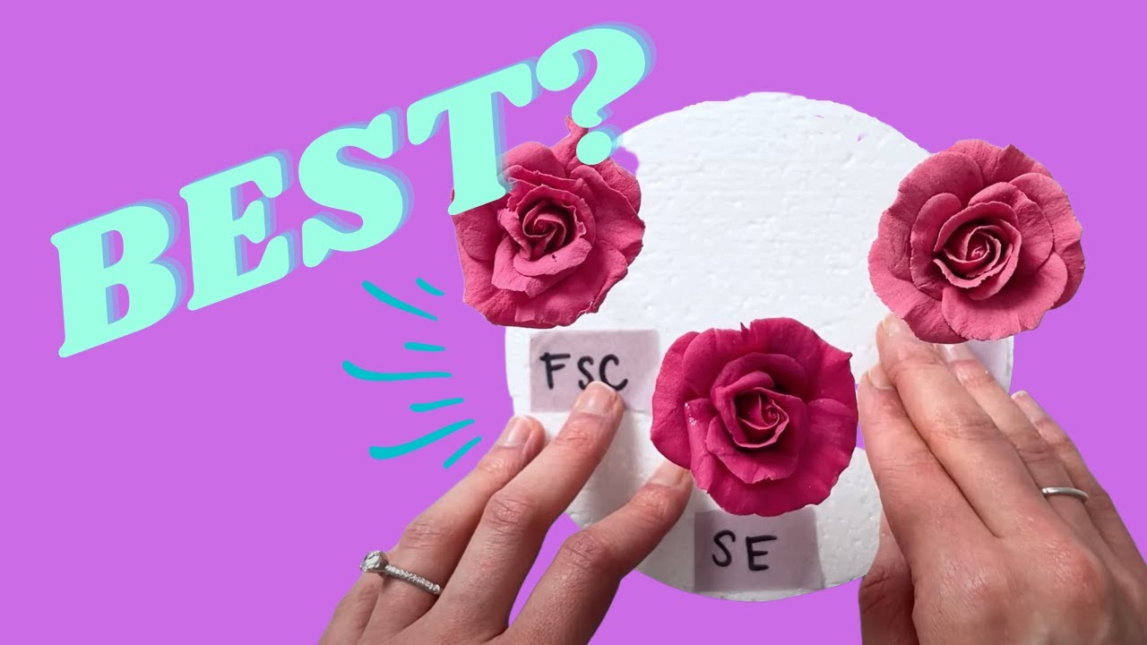 What is the BEST Gumpaste Recipe for Sugar Flowers!? YouTube