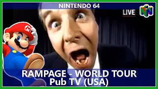 Publicité TV N64 : Rampage - World Tour (Usa)