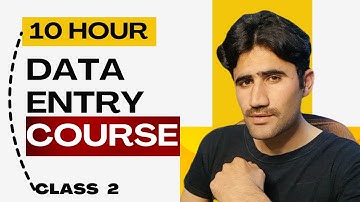 Data Entry Live Work Demo for Beginners class 2 | Make Money Online | Typing Job