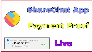 🥳ShareChat Payment Proof !! ShareChat App !! Sharechat App Se Paise Kaise Kamaye💰 screenshot 5