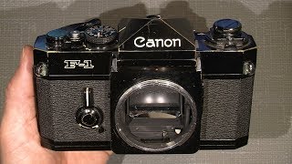 Sticky slow gear and other details in Canon F-1