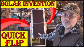 Solar Panels - Summer To  Winter  Flip Mount Invention @SteveRobReviews
