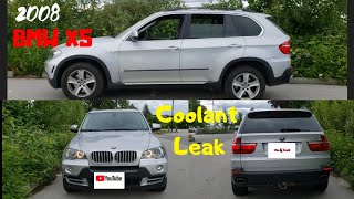 2008 BMW X5 V8 | HOW TO FIX COOLANT LEAK UNDERNEAT INTAKE MANIFOLD