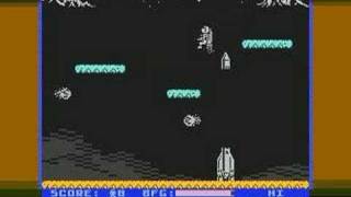 Jet Pack game for Atari 8bit machines